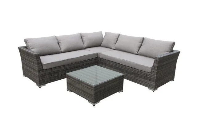 2017 regency rattan salotto impostazione 4 pz all weather vimini ... Divani rattan sintetico