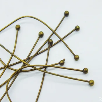 

Wholesale 2000PCs Antique Bronze Plated Ball Head Pins Findings