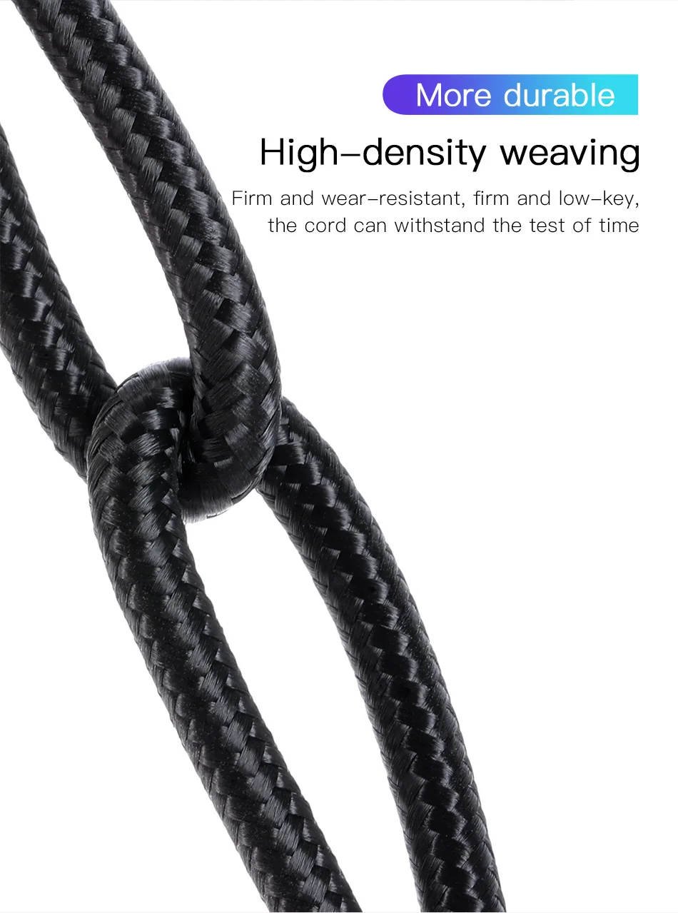 Tesiway USB Type C Mobile Phone Cable Fast Charging Type C Cable for USB Type-C08