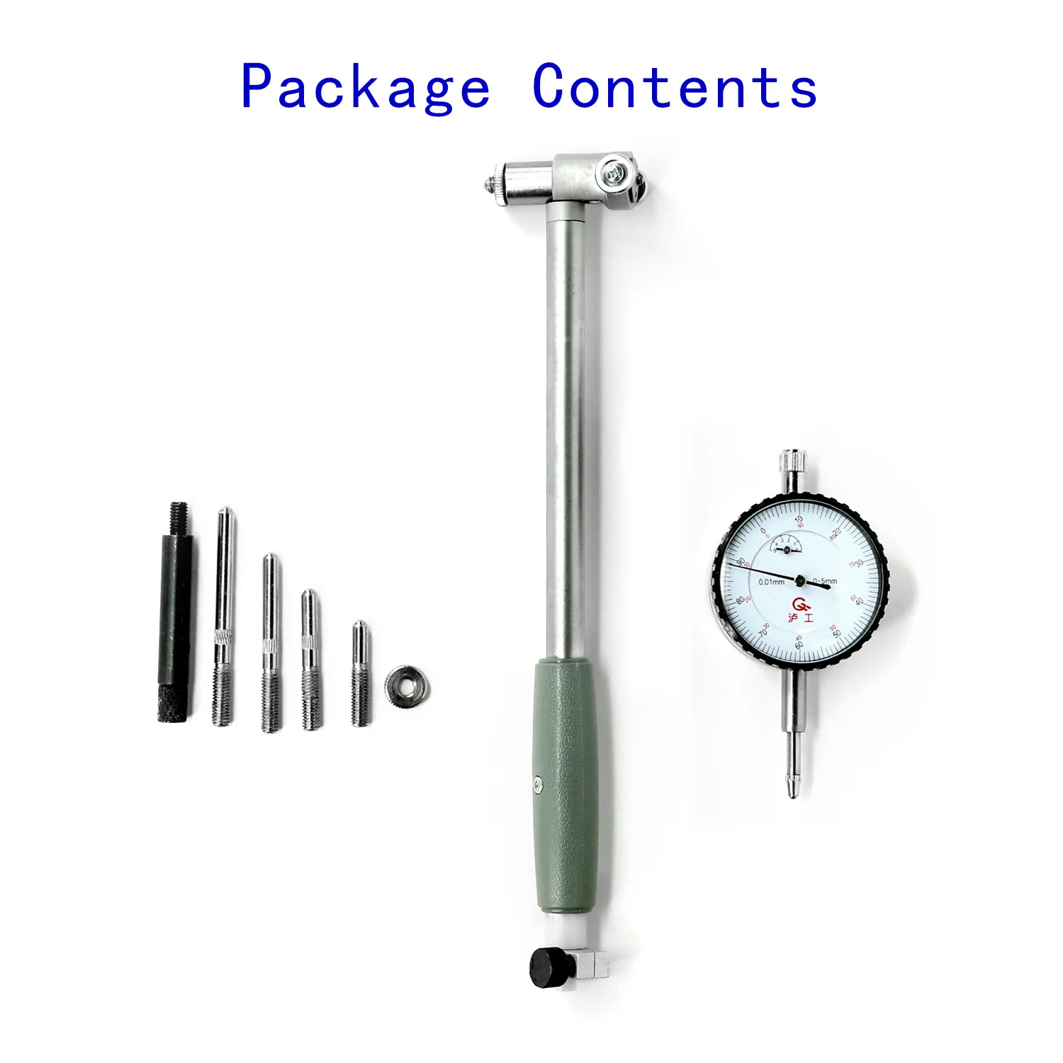 

Durable Dial-Bore Gauge 50-160mm Hole Indicator Measuring Engine Gage Cylinder