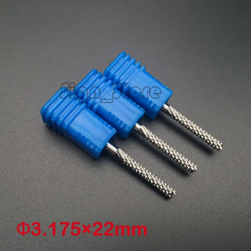 Резаки HQ 10 шт. 3 175*22 мм PCB твердосплавные зубья кукурузы набор фрезерных