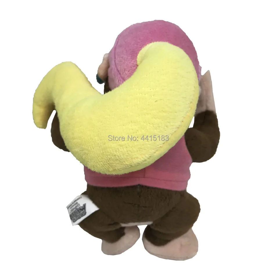 18 CM Anime Super Mario Bros Donkey Kong Sister Dixie Peluche Doll Plush Soft Stuffed Baby Toy Christmas Gift 18 CM Anime Super Mario Bros Donkey Kong Sister Dixie Peluche Doll Plush Soft Stuffed Baby Toy Christmas Gift