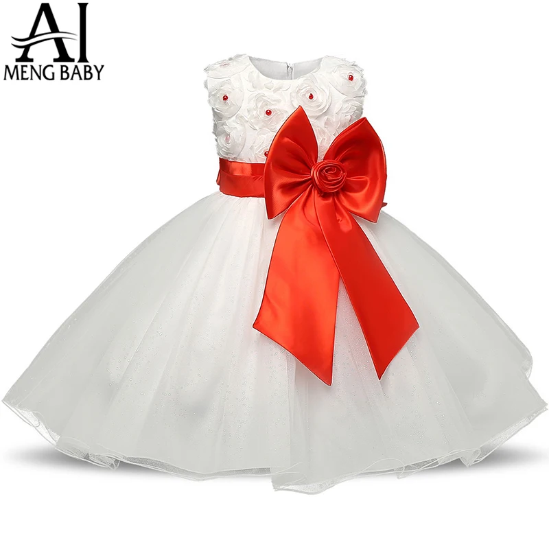 red christmas girl dress wedding princess tutu party red christmas girl dress wedding princess tutu party