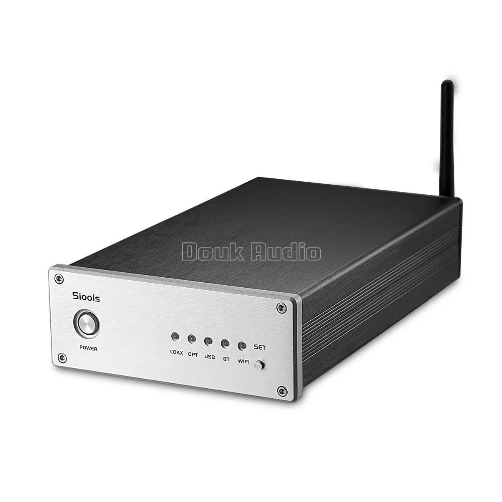 Douk аудио Hi-end HiFi 2* PCM1794 ЦАП Декодер XMOS USB WiFi DLNA/Airplay Bluetooth аудио плеер ATPX