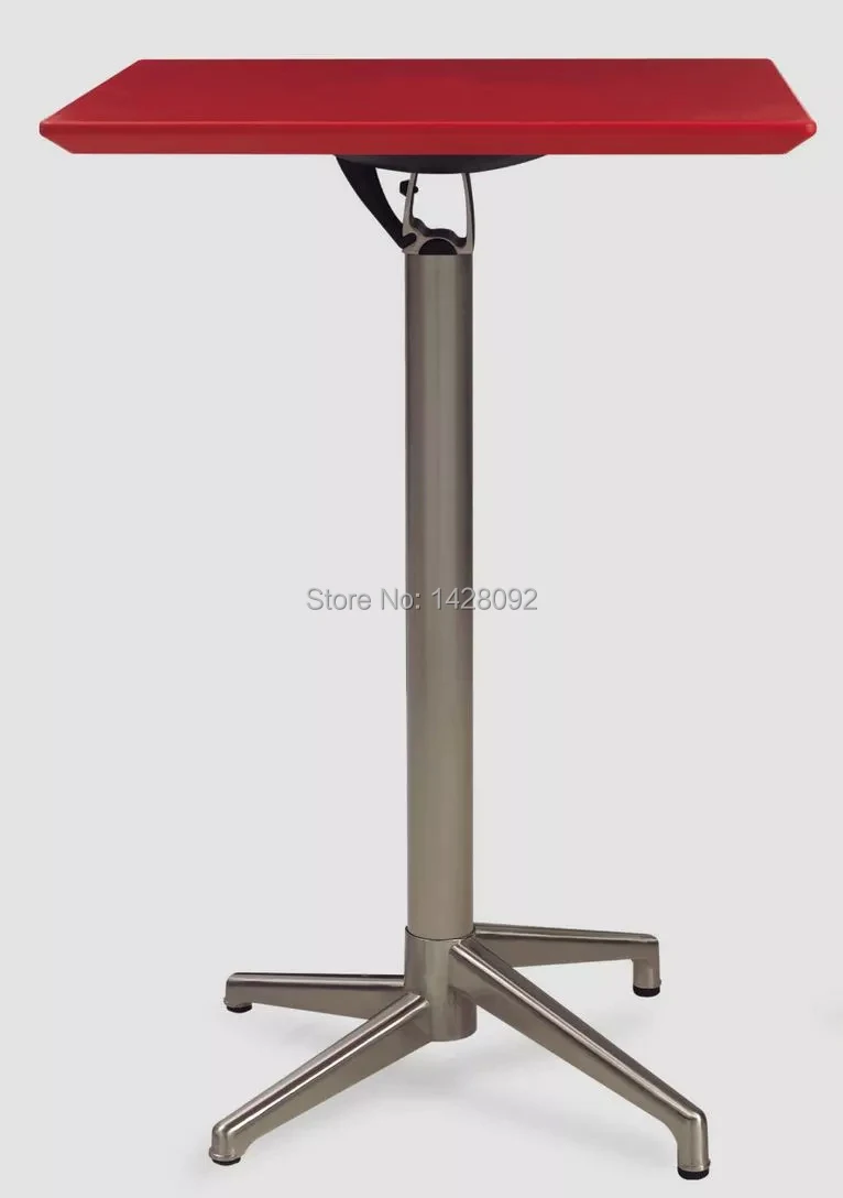 Online Buy Wholesale High Top Bar Tables From China High Top Bar - Fashion Modern Outdoor Folded Square Abs Top Brushed Aluminum High Cocktail Tablebar Table Lq online buy wholesale high top bar tables from china high top bar - fashion modern outdoor folded square abs top brushed aluminum high cocktail tablebar table lq