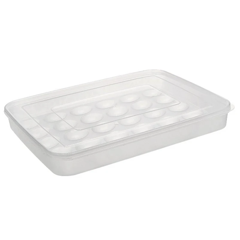 Egg Storage Box 30 egg Hard Plastic Egg Case Organizer Holder Box