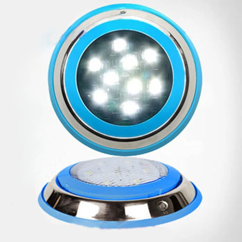 10pcs 9W Underwater Lights For Boats Fountains Ponds RGB LED Swimming