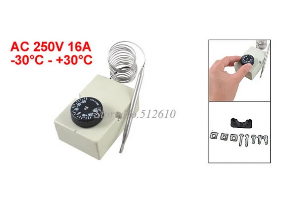 

Plus Or minus 30 Degrees Of Mechanical Refrigerator Freezer Thermostat Temperature Switch Thermostat Refrigerator Thermostat