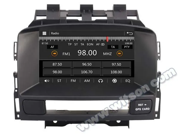 

7" Special Car DVD for Opel/Vauxhall Astra J 2009-2013 & Opel/Vauxhall Cascada 2010-2013 with Front DVR Camera Support