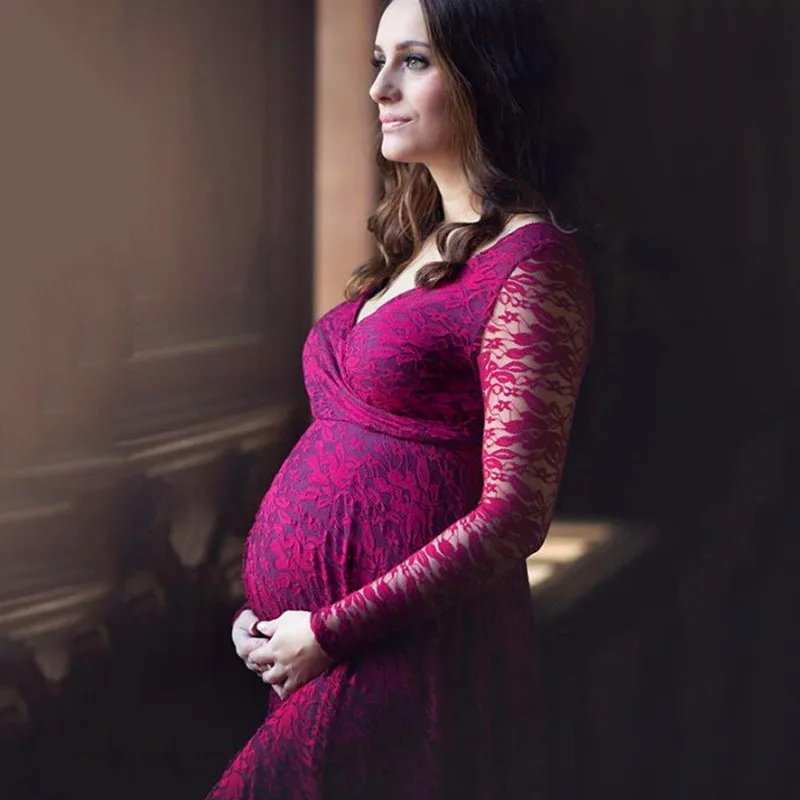baby shower photoshoot gown