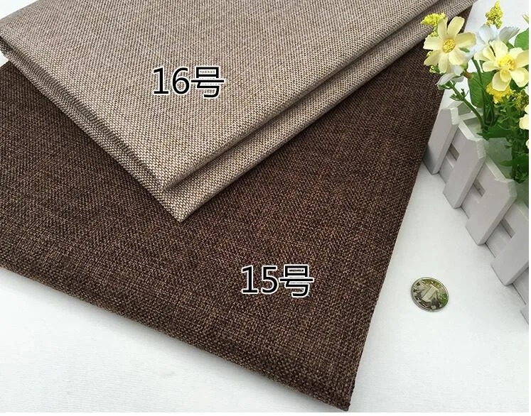 145 см ширина хлопчатобумажная льняная ткань конопляная ткань для подушки дивана аксессуары A168