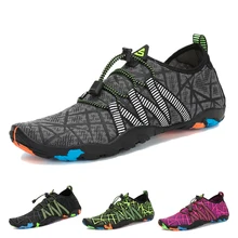 Спортивная обувь; летняя водонепроницаемая обувь; Мужские Пляжные шлепанцы; дышащая обувь; женские сандалии для дайвинга; носки для плавания; Tenis Masculino