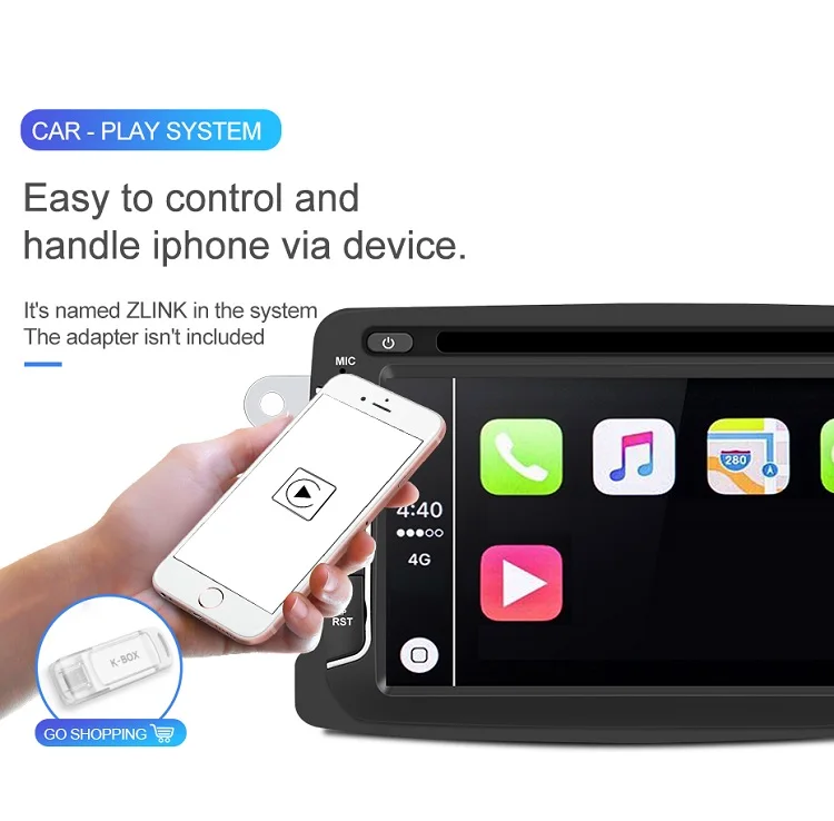 Cheap Isudar 1 Din Auto Radio Android 9 For Dacia/Sandero/Duster/Renault/Captur/Lada/Xray 2/Logan 2 Car Multimedia Player GPS DSP DVR 13