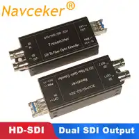 Mini 1080i HD SDI Fiber Konverter mit SFP simplex LC Singlemode SDI BNC Koaxial signal Optischen Medien Konverter über Glasfaser 20Km