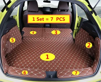 

Full Rear Trunk Tray Liner Cargo Mat For Toyota CHR C-HR 2017 2018 2019 Floor Protector foot pad High Quality mats