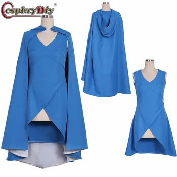 

Cosplaydiy Game of Thrones cosplay costume women princess Daenerys Targaryen dress Daenerys Targaryen costume cosplay Halloween