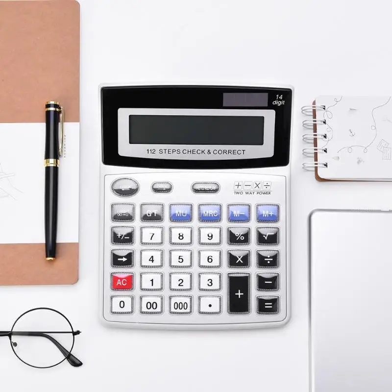 Портативный электронный Калькулятор научный Противоскользящий Офис/рынок инструмент для счета учет специальный