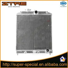 Alta Qualidade AUTO Radiador de Substituição Cor Prata 2 row JDM spec Radiador Do Carro de corrida 92-00 H MT Civic EK/EG DEL SOL/INTEGRA DC