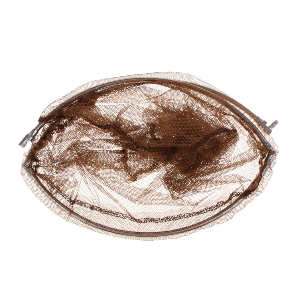 Perfeclan Fly Fishing Landing Net Head Nylon Mesh Hand Nets Catch Release Scoop Net Carp Bass Trout Catch Release Scoop Net