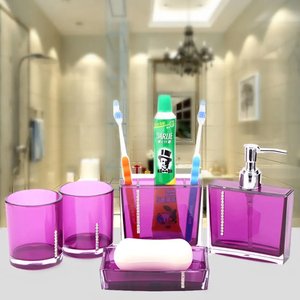 Achetez en gros accessoires de salle de bains acrylique en ligne à ...