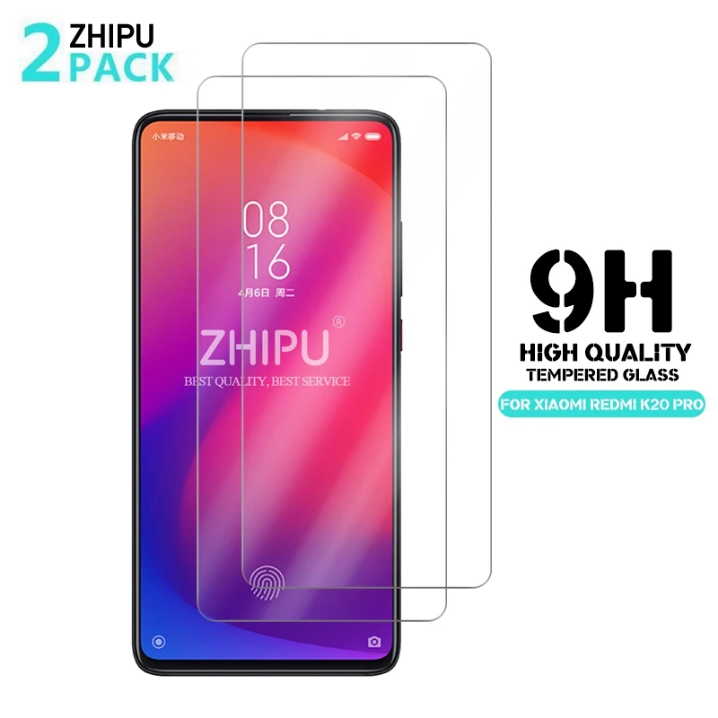 2 шт закаленное стекло для Xiao mi Red K20 Pro защита экрана 2.5D 9 H Xiaomi 9T Pro/mi Pro|Защитные