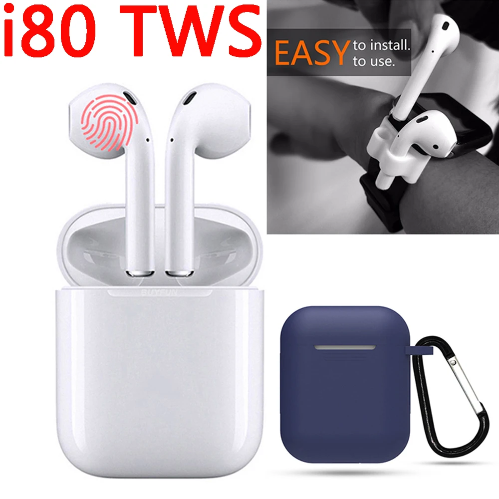 

Best Gifts i80 TWS pop up 1:1 mini wireless Bluetooth earphone Air Mic 5.0 3D Charging earbuds for airb PKi20 i10 i60 i80 i30tws