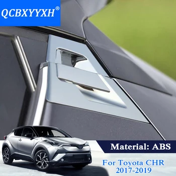 

QCBXYYXH Car Styling Rear Door Handle Cover Handle Bowl Trim Car Sticker For Toyota C-HR CHR 2017 2018 2019 External Decoration