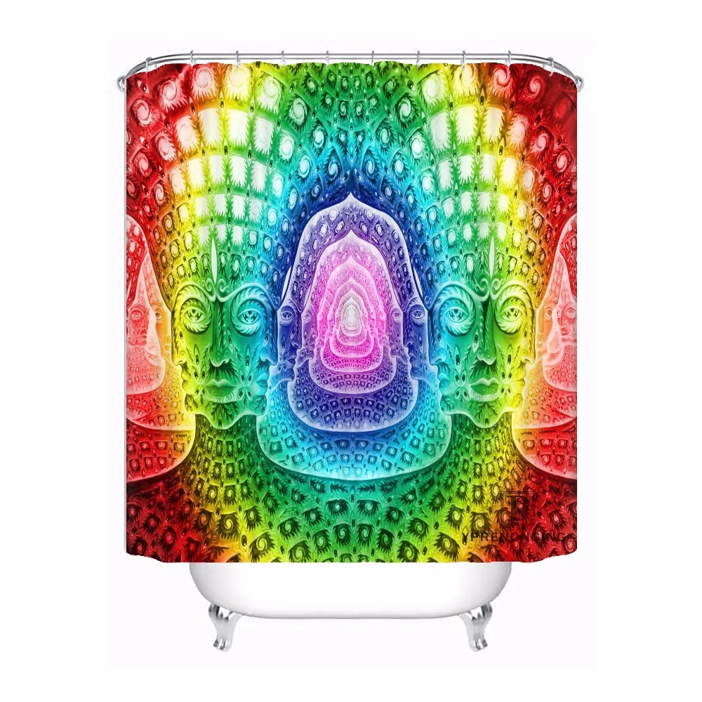 

Custom Alex Grey Desktop Waterproof Shower Curtain Home Bath Bathroom s Hooks Polyester Fabric Multi Sizes180509-02-09