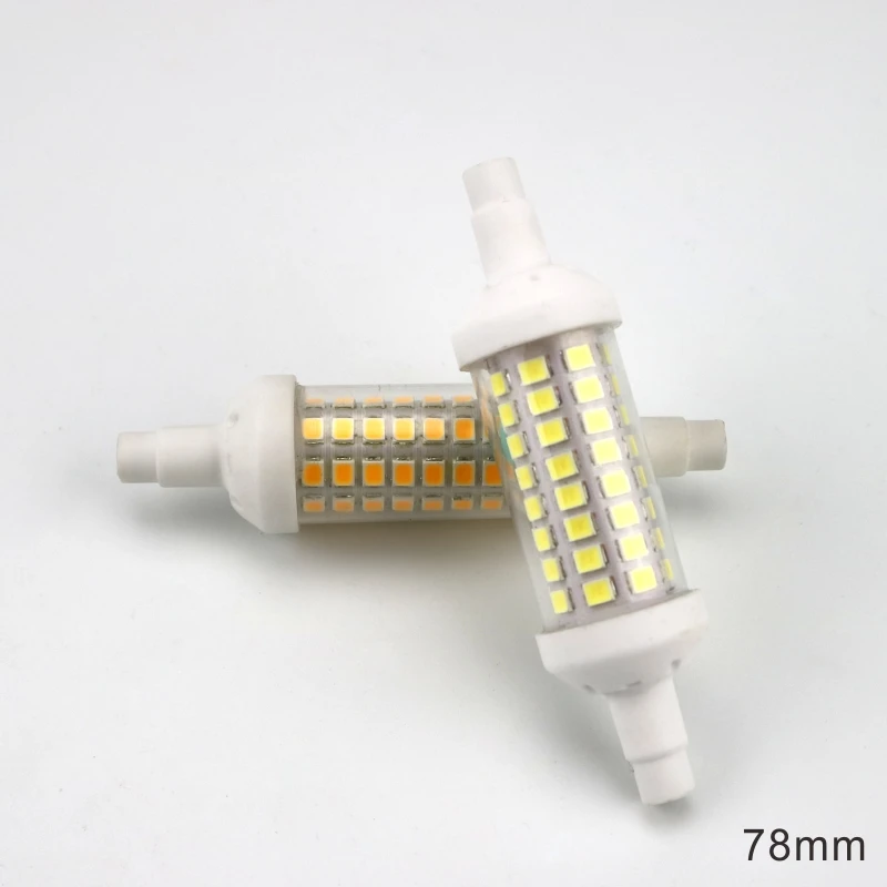 Светодиодная лампа LARZI R7S 6 Вт 9 12 78 мм 118 135 SMD 2835 светодиодная 220 В 240 в кукуруза