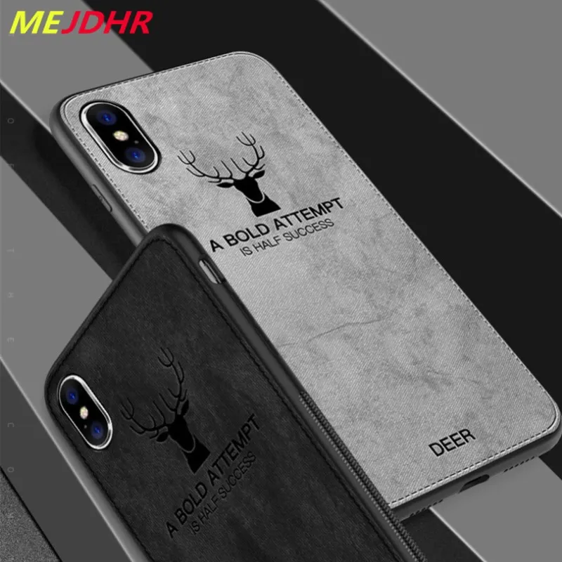 

MEJDHR Case For iPhone 7 X 6/7/8 Phone Shell Shockproof Deer Official Cases Cover For IPhone 7 8 Shockproof Silicone Wallet 7S
