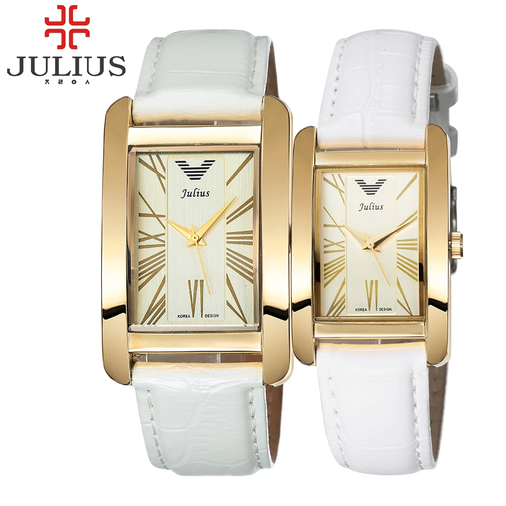 Prix pour 2017 de luxe julius marque rectangle amoureux montre en cuir charme arabe chiffres hommes femmes dames montre-bracelet heures relogio feminino Prix pour 2017 de luxe julius marque rectangle amoureux montre en cuir charme arabe chiffres hommes femmes dames montre-bracelet heures relogio feminino