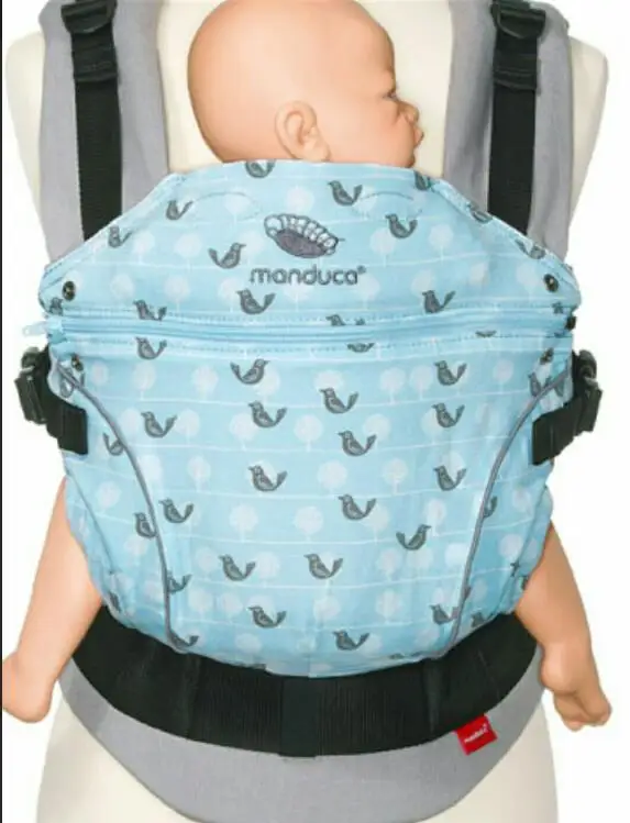 Manduca хлопок дышащий эргономичный Детский рюкзак для переноски Стропы держатель для обертки плеча поясной ремень Слинг Рюкзак зубчатое кольцо - Цвет: As picture