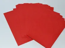 100 UNIDS/LOT. ROJO en blanco tarjetas. Paper crafts. Dibujo juguetes educativos toys. Early. Paper artesanías. Hobby. Creative.15.5×10.8cm
