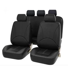 Новинка, 5 сидений, искусственная кожа, чехлы для автомобильных сидений, набор, универсальные, подходят для большинства автомобилей, чехлы для автомобильных сидений, защита
