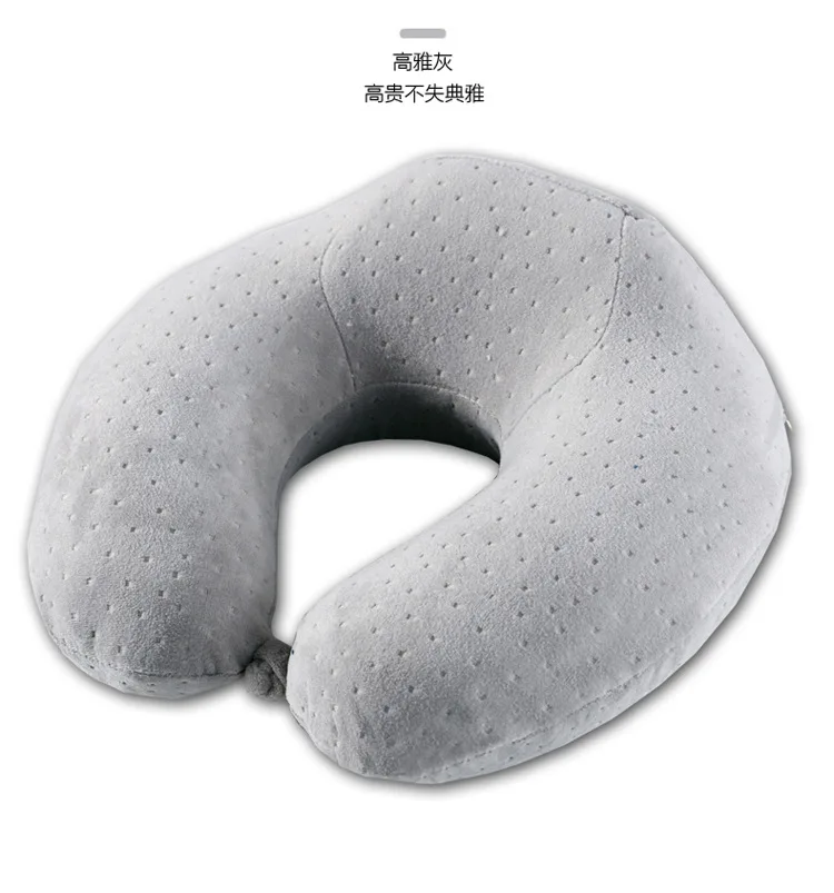 1 шт. u-образная подушка для шеи с эффектом памяти Автомобильная воздушная подушка для путешествий домашняя подушка для шеи офисная подушка для поддержки головы комфортная подушка для путешествий