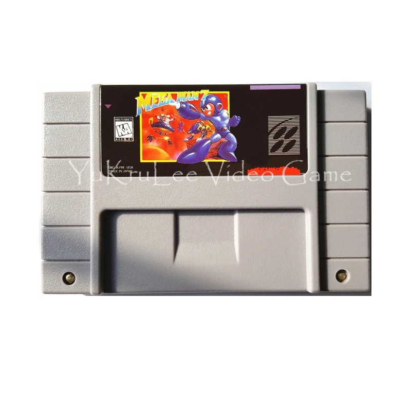 

Mega Man VII Video Game Accessories Memory Cartridge Card for Super Entertainment System US NTSC Console S013