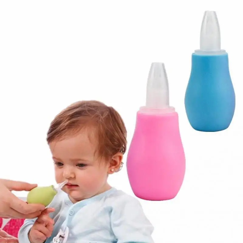 Portable Baby Toddler Nasal Aspirator Nose Mucus Cleaner Snot Sucker