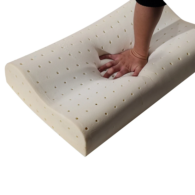Qinde Memory Foam Pillow Bamboo Fiber Slow Resilient Healthy Support Neck Relief Fatigue | Дом и сад
