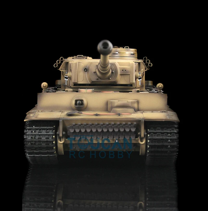 Желтый 2 4 ГГц HengLong 1/16 масштаб Немецкий Тигр I пластиковая версия RTR