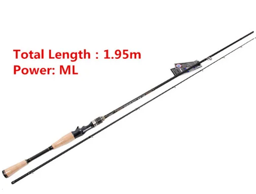 Tsurinoya 1,91 m/2,12 m 2 Secs baitcasing Удочка ML/M Fast FUJI аксессуары Pesca углеродная Приманка Удочка Pesca Stick рыболовные снасти - Цвет: Белый