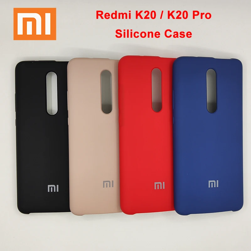 

Original Xiaomi Redmi K20 K20Pro Liquid Silicone Case TPU Silky Soft-Touch Cover Protective Back Cover for redmi k20 pro 2019