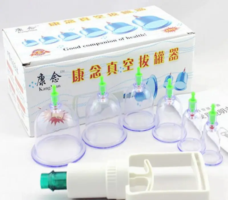 6 cups/set Chinese Medical Vacuum Body Massager Magnetic Acupunture Vacuum Cupping Set Massage Therapy tens Hijama Health care 6 cups/set Chinese Medical Vacuum Body Massager Magnetic Acupunture Vacuum Cupping Set Massage Therapy tens Hijama Health care