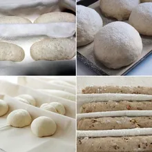 High Quality Thick Linen Cloth Proofing Dough Bakers Pans Bread Baguette Baking Mat Pastry Baker's Couche Proof