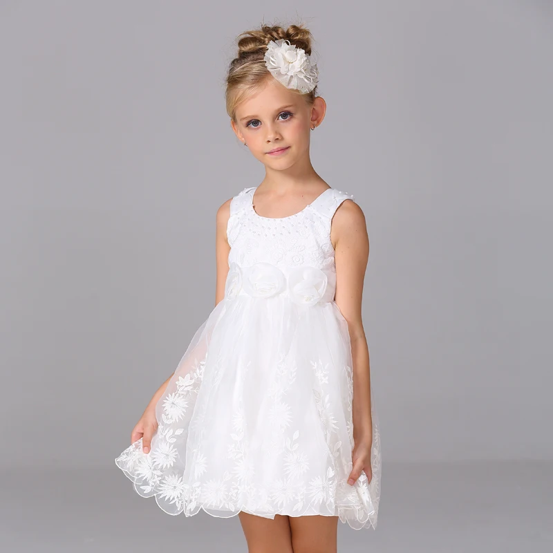 

2017 New arrival wholesale kid girl dress lace party dress kid flower girl dress   6pcs/1lot   LMY103