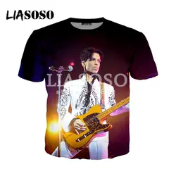 LIASOSO новый знаменитый американский певец принц Роджер Нельсон футболки 3D принт футболка/толстовка унисекс Хип-Хоп рок топы G1794