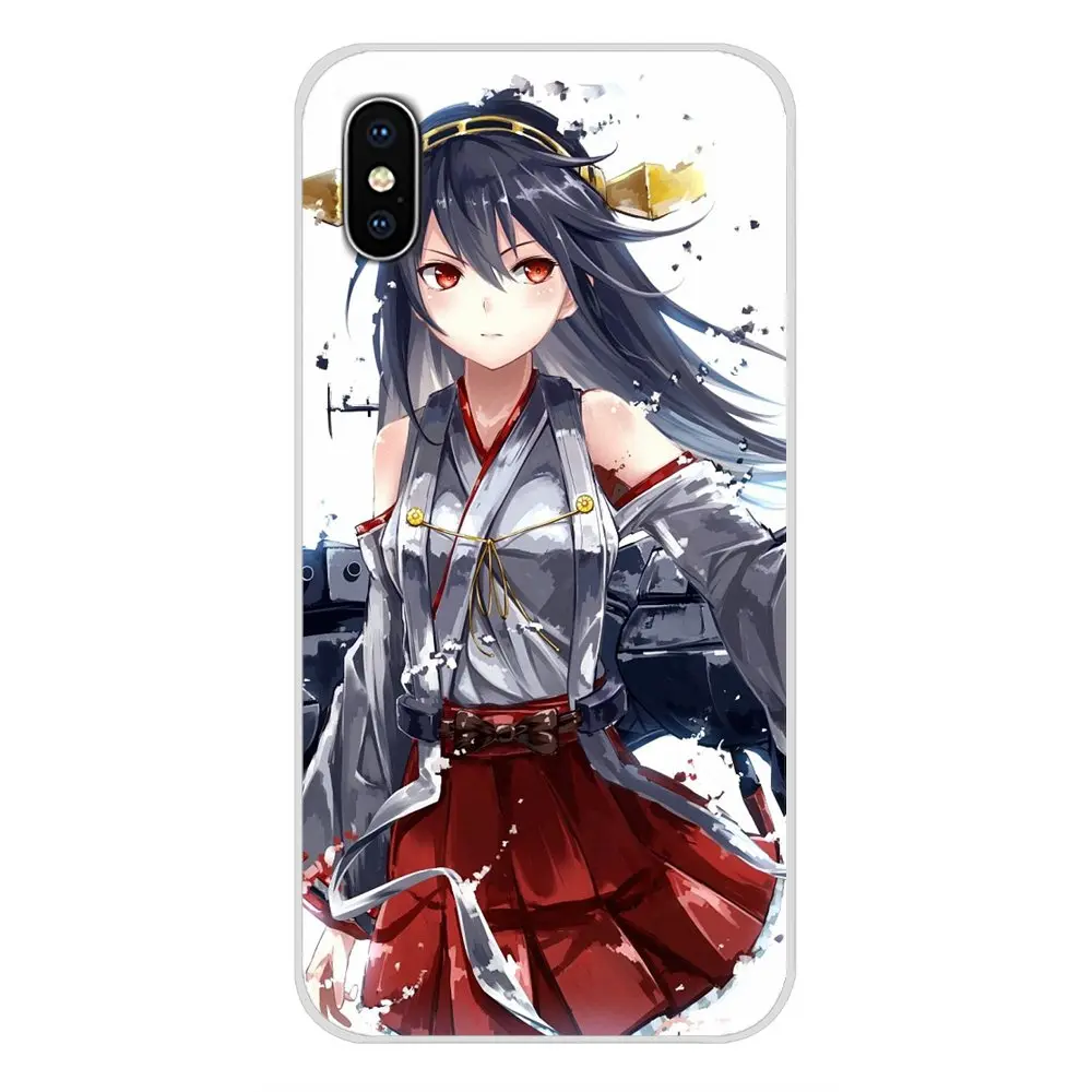 Прозрачные мягкие чехлы для Apple iPhone X XR XS MAX 4 4S 5 5S 5C SE 6 6S 7 8 Plus ipod touch haruna