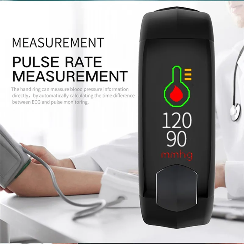 Smart Band 0.9" oled Цвет Экран Приборы для измерения артериального давления сердечного ритма Мониторы шагомер Водонепроницаемый Bluetooth браслет умный браслет