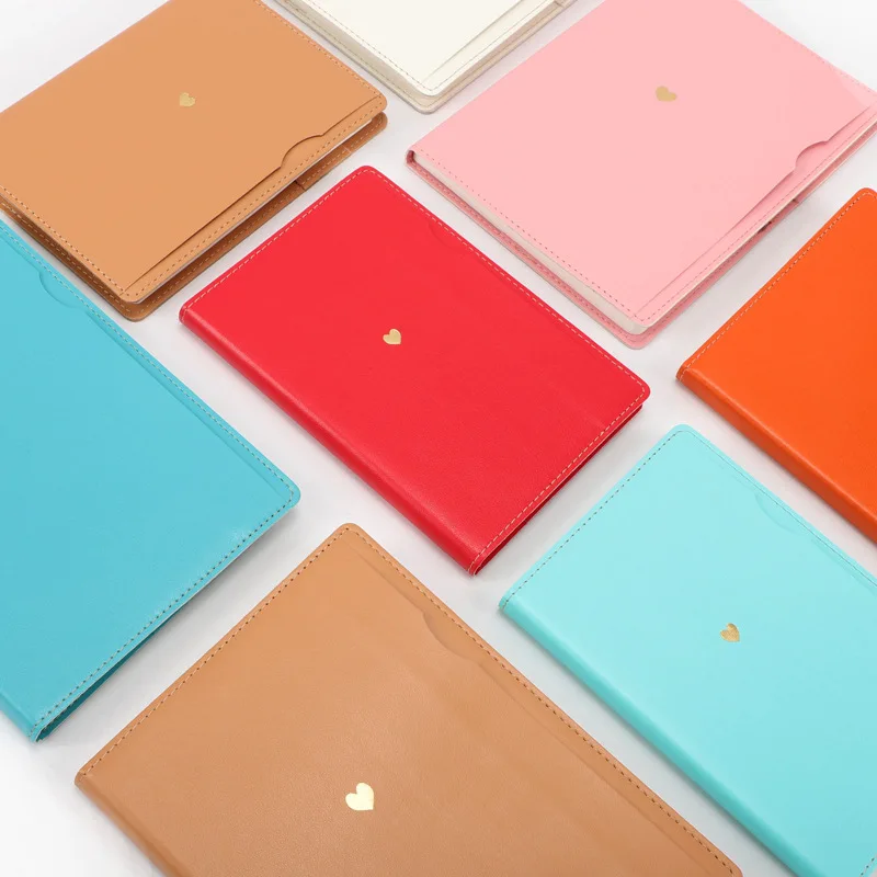 

CXZY 2019 leather Notebook paper dotted Daily week planner note book bullet journal sketchbook travel diary filofax agenda 4B830