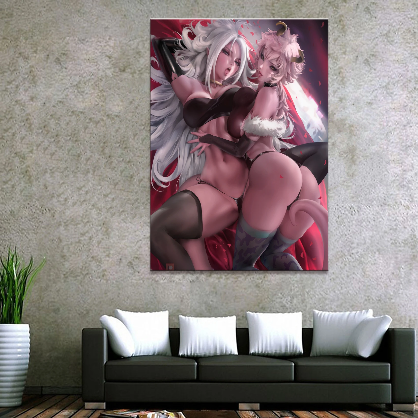 

Home Decor Canvas 1 Piece Cute Sexy Anime My Hero Academia Dragon Ball Posters and Prints Painting Home Decoration Wall Pictures