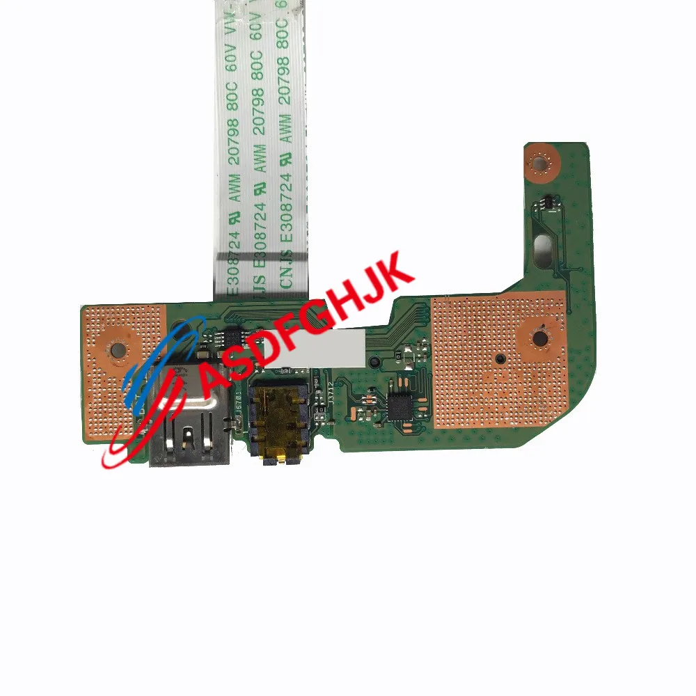 Оригинальный Для ASUS X555 X555U X555UJ_IO REV: 2 0 USB плата для чтения аудиокарт с кабелем 100%